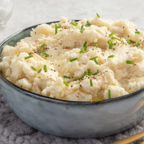 Creamy Garlic Mashed Cauliflower