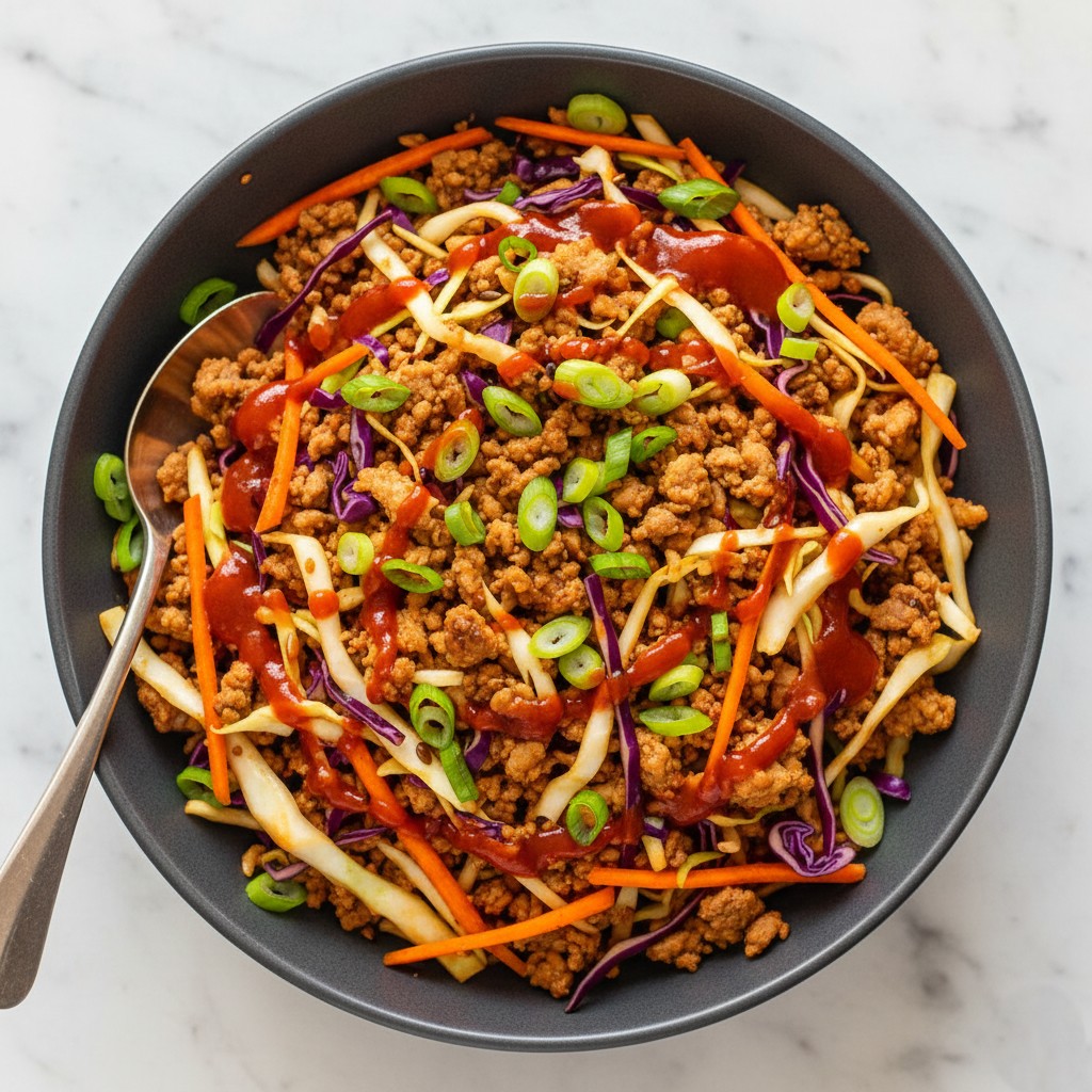 Easy Egg Roll in a Bowl (A 20-Minute Skillet Dinner)