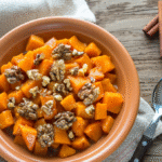 Easy Roasted Butternut Squash with Cinnamon and Maple