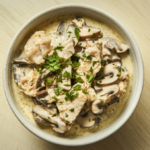 20-Minute Creamy Asparagus and Chicken Skillet (One-Pan)