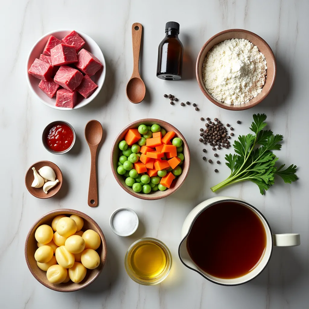 Best Healthy Crockpot Beef Stew (ingredients)