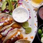 Easy Blackened Fish Tacos (with Avocado Crema)