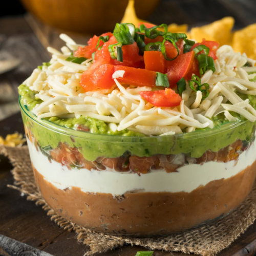 Easy Healthy 7-Layer Dip (Perfect for Game Day)