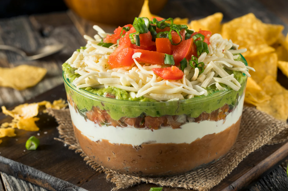 Easy Healthy 7-Layer Dip (Perfect for Game Day)
