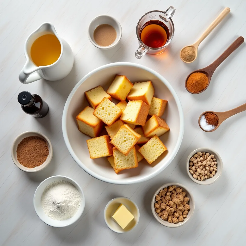 Easy Overnight French Toast Bake (Perfect for Christmas Morning) ingredients