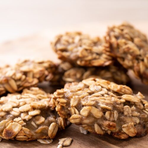 Healthy Breakfast Cookies (3-Ingredient Recipe)