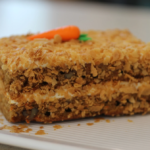 Healthy Carrot Cake Baked Oatmeal (Easy Meal Prep)