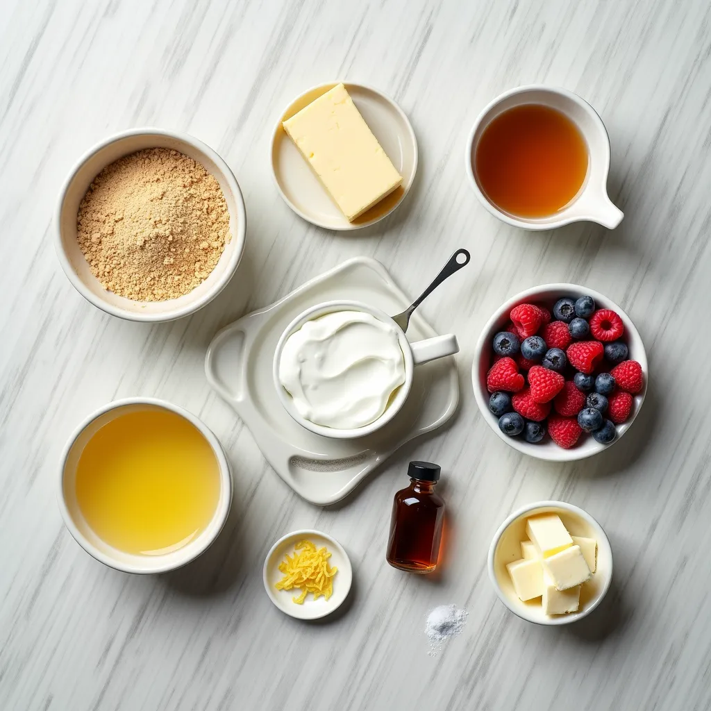 Healthy Mini Cheesecakes (High Protein Greek Yogurt Recipe) ingredients