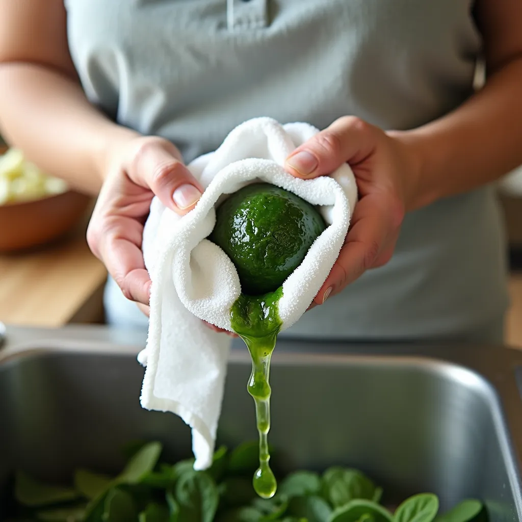 Healthy Spinach Artichoke Dip (Creamy & Cheesy) processing