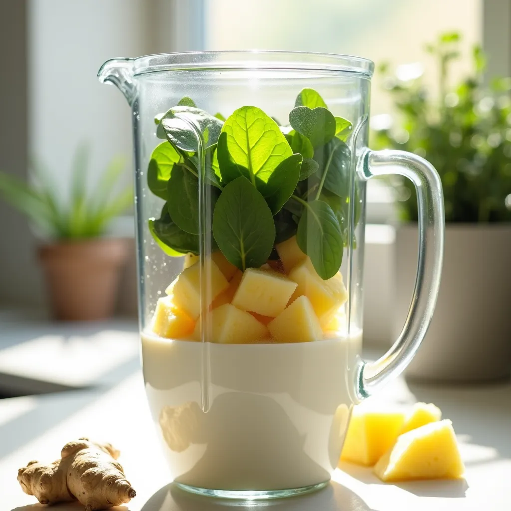 The Best Green Detox Smoothie (5-Minute Recipe) processing
