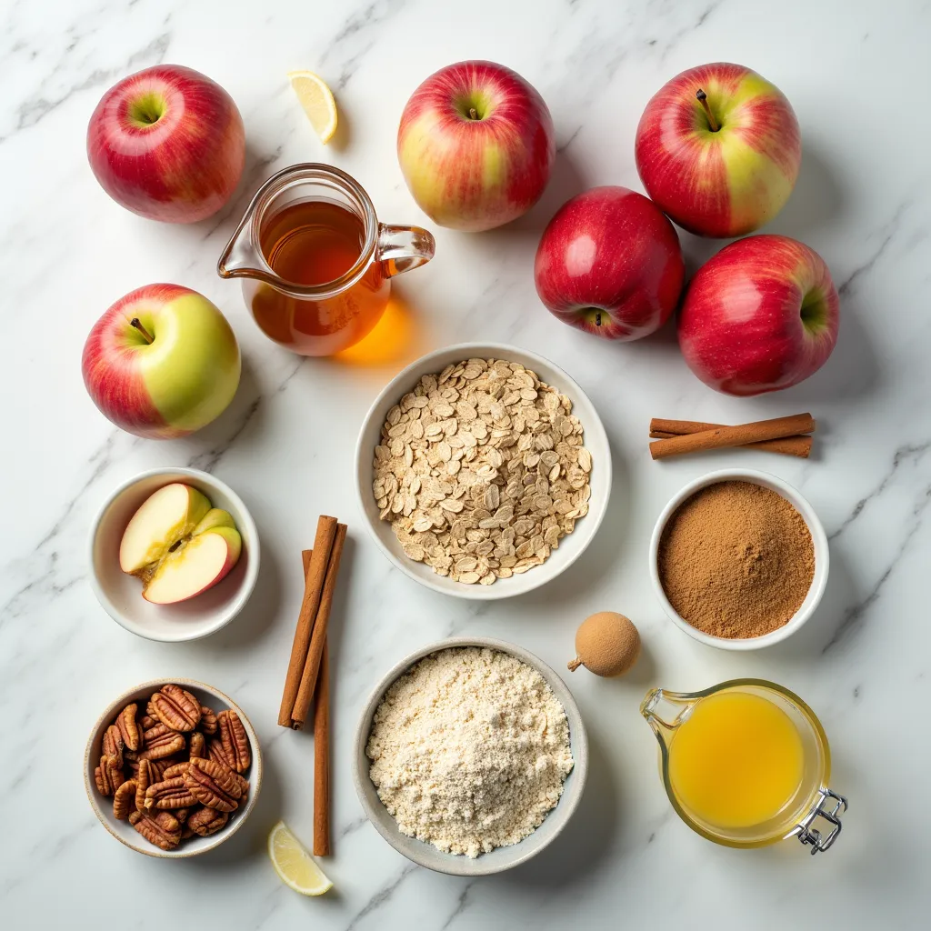 The Best Healthy Apple Crumble Recipe (ingredients)