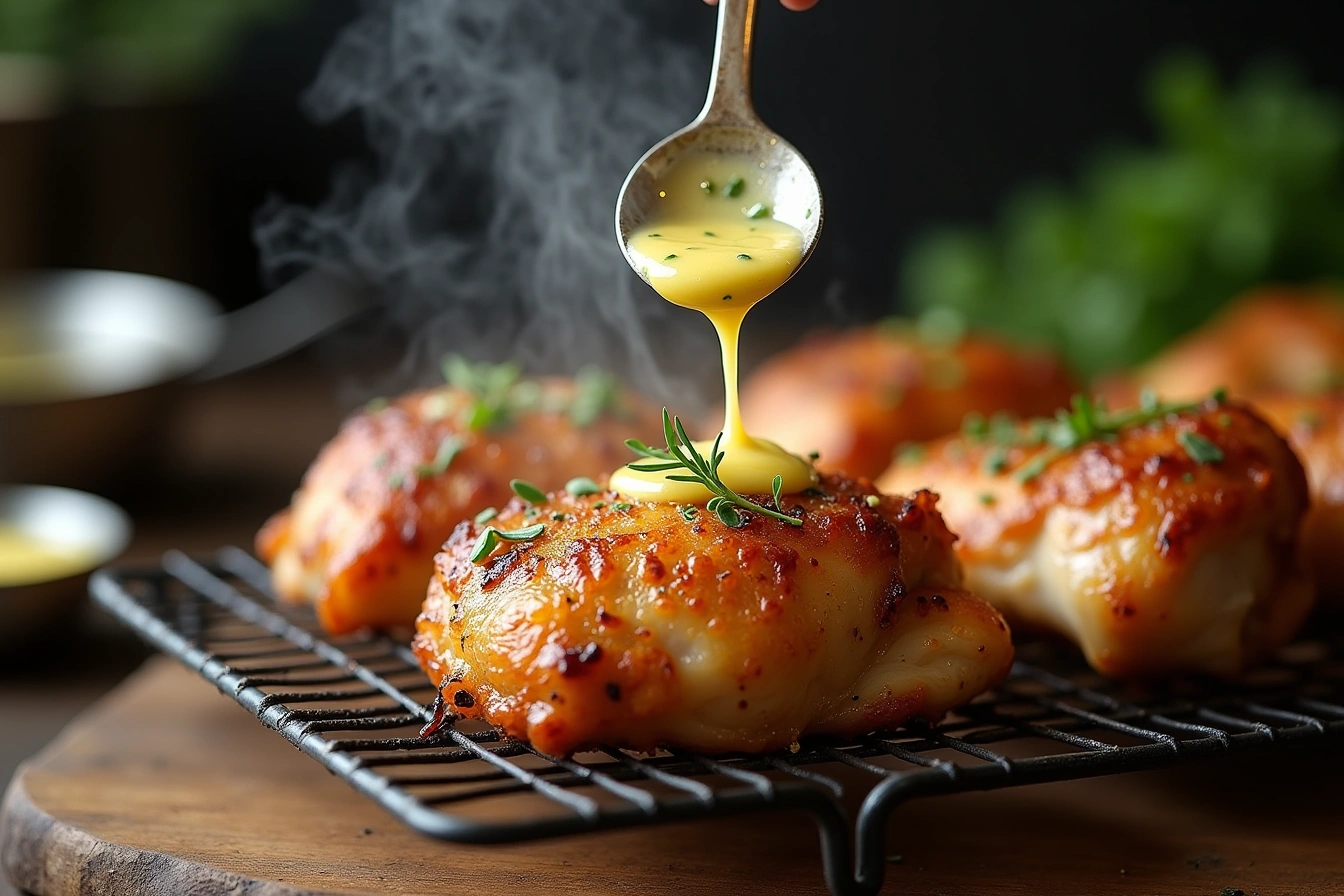 baked chicken thighs step by step