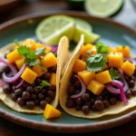 black bean tacos mango salsa recipe