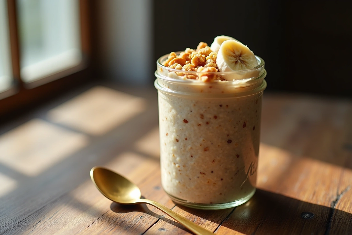 banana bread overnight oats recipe