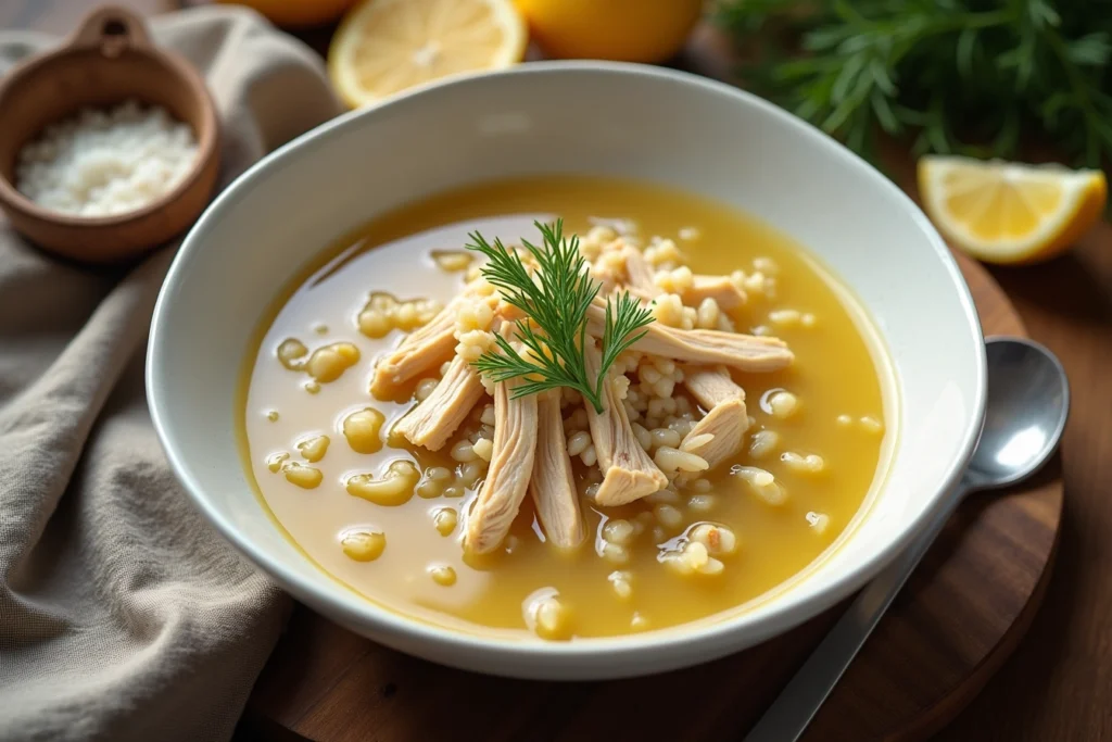 greek lemon chicken soup recipe