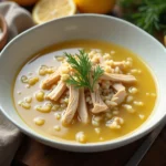greek lemon chicken soup recipe