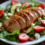 strawberry balsamic chicken salad recipe