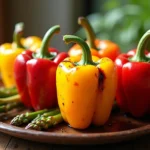 grilled peppers and asparagus recipe