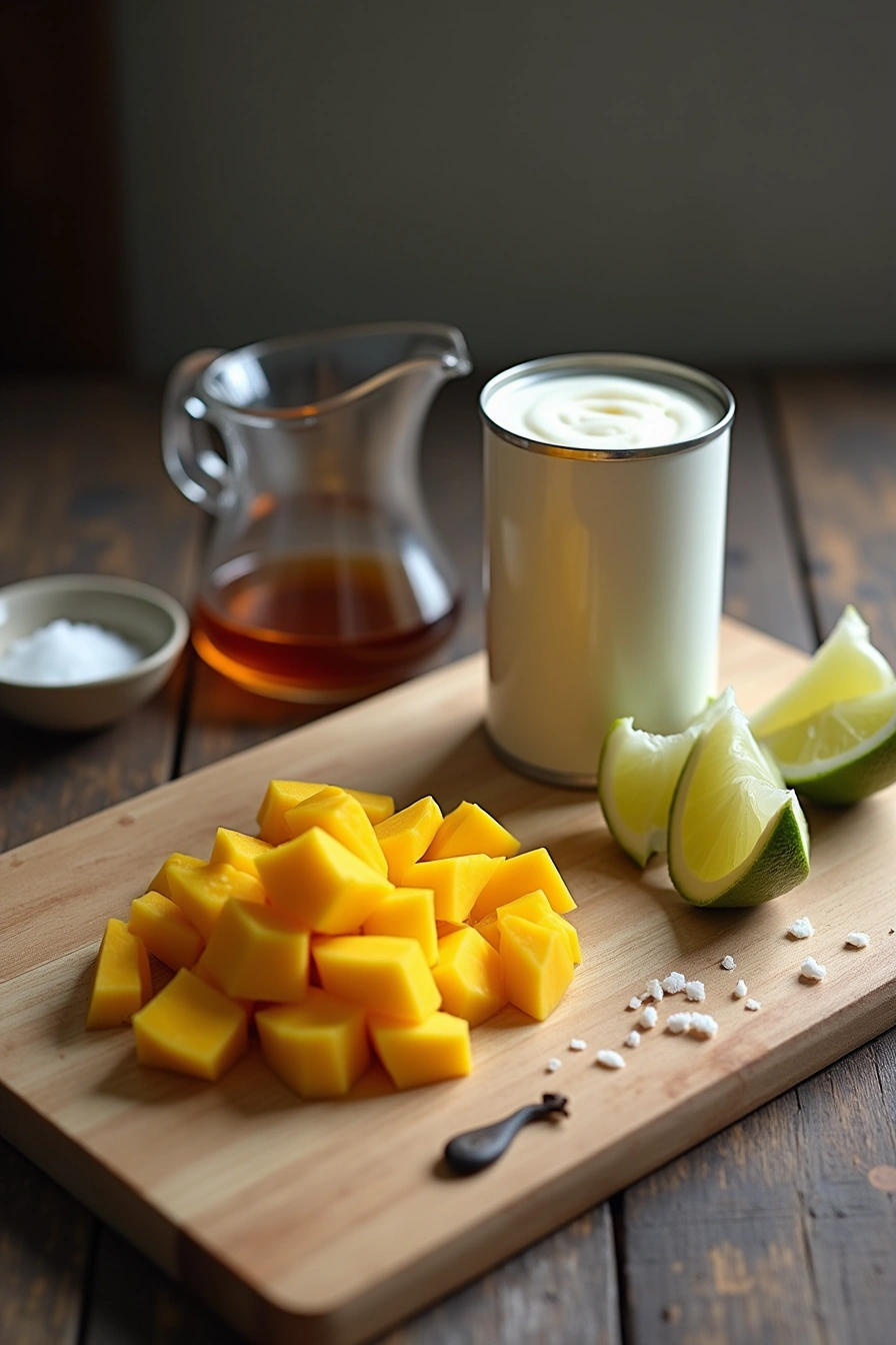 coconut mango popsicles ingredients