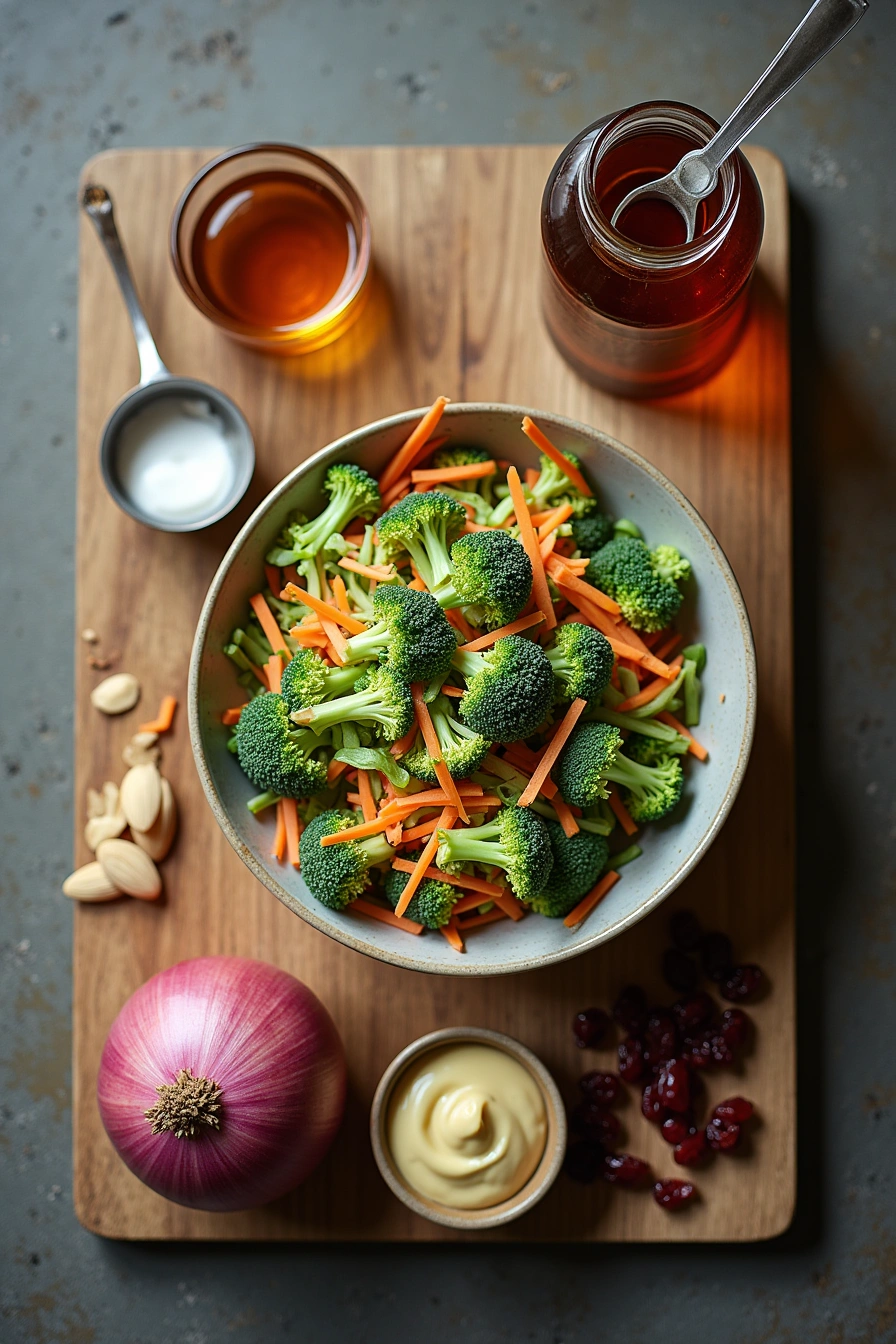 broccoli slaw recipe ingredients