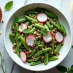 radish pea salad recipe