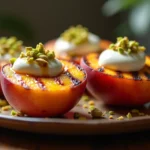 grilled peaches dessert recipe
