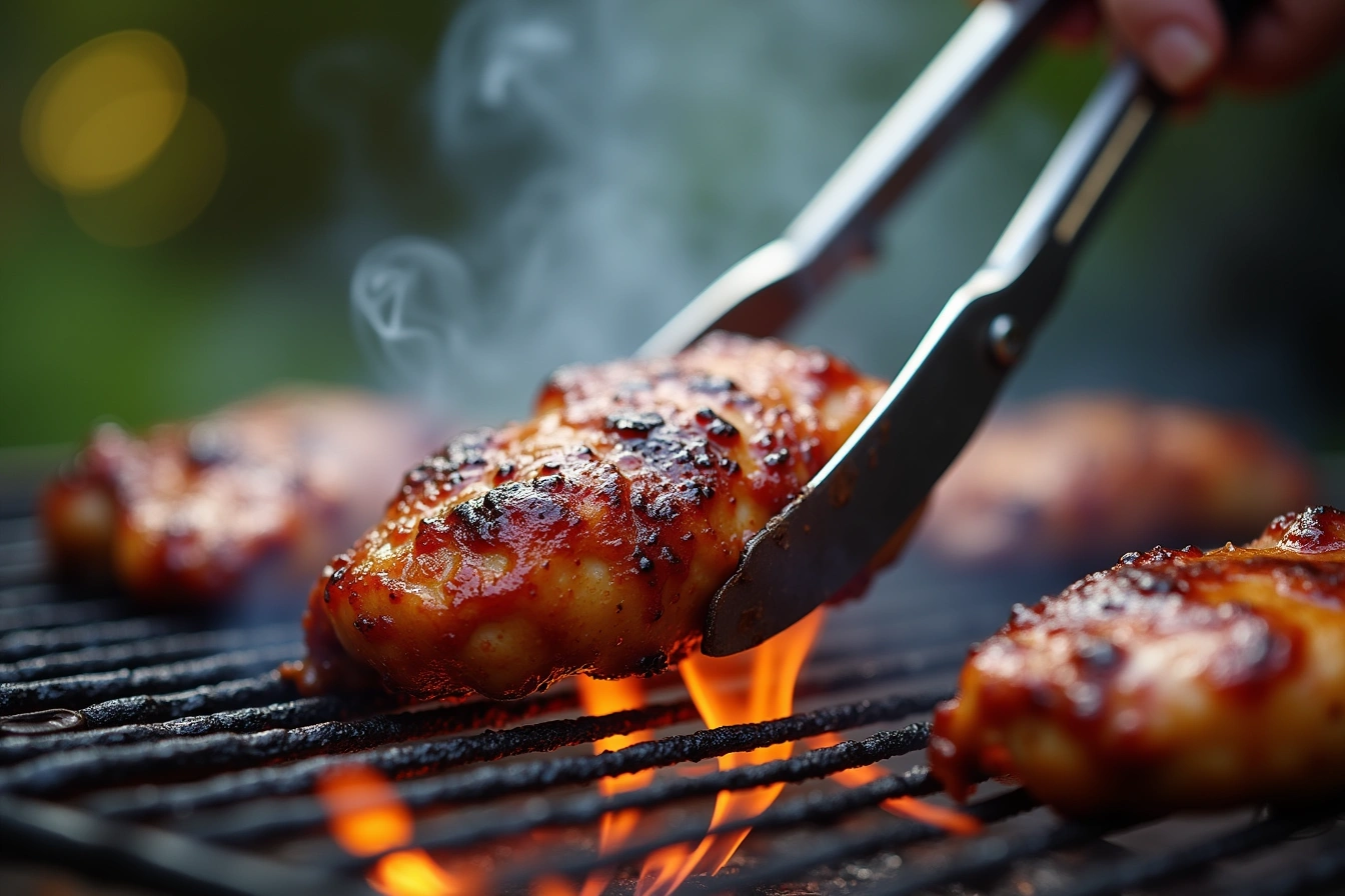 strawberry balsamic chicken thighs step by step