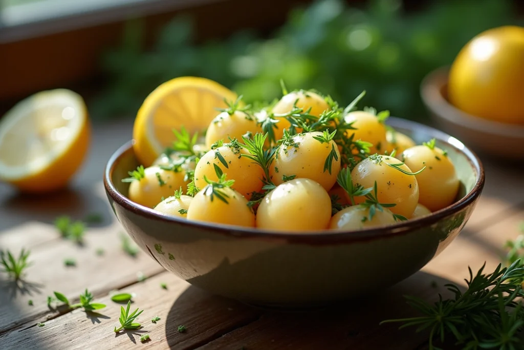 lemon potato salad recipe