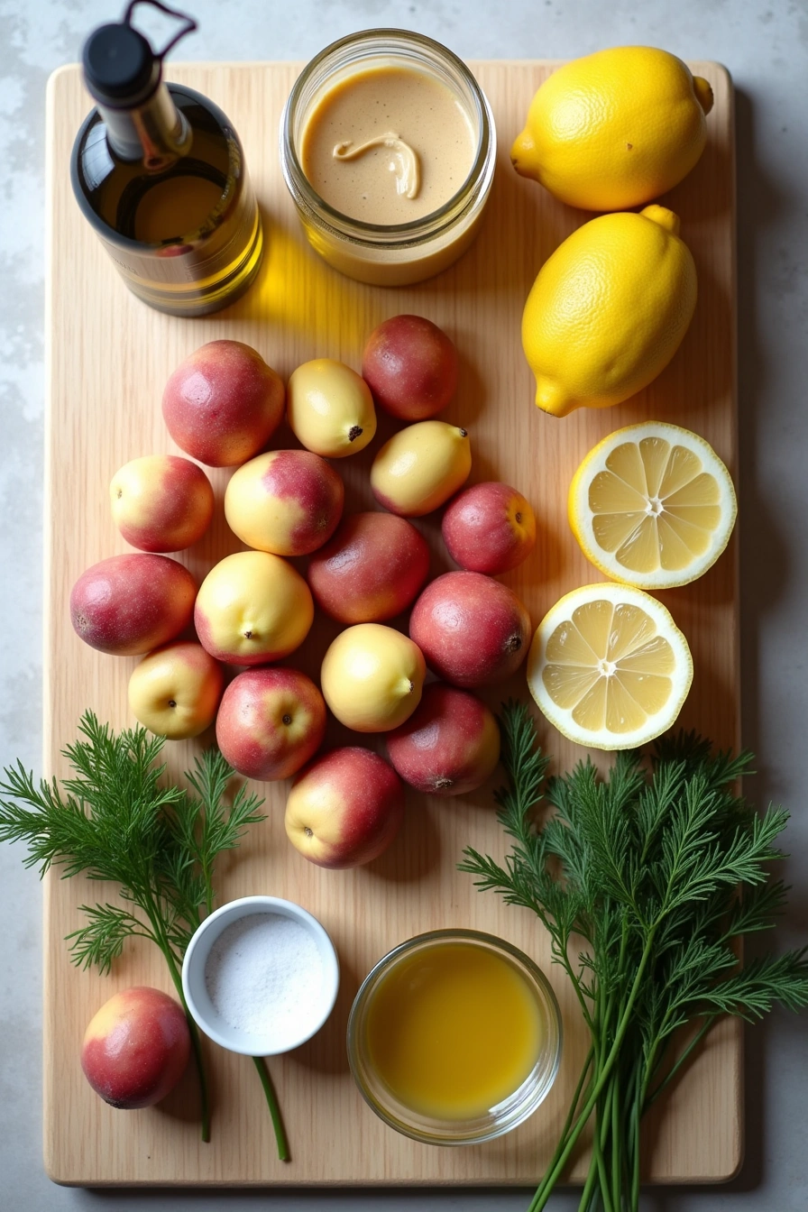 lemon potato salad ingredients