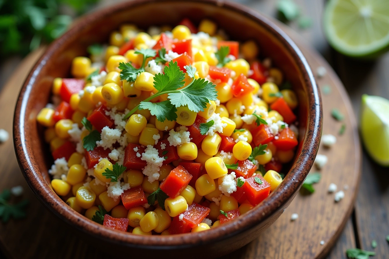 grilled corn salad recipe