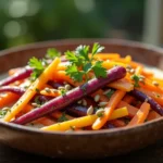 rainbow carrot salad recipe