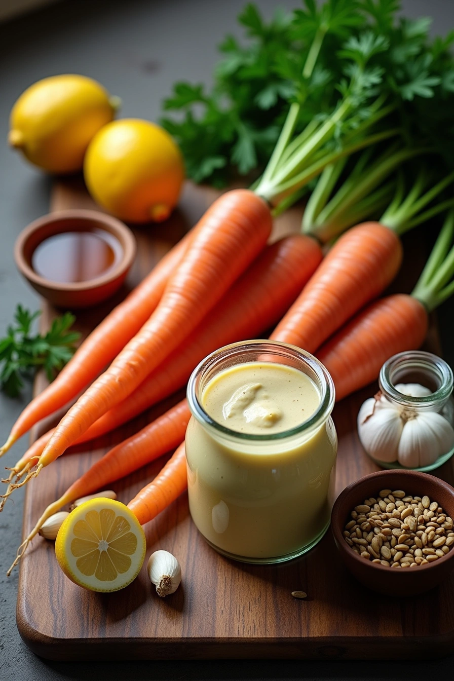 rainbow carrot salad ingredients