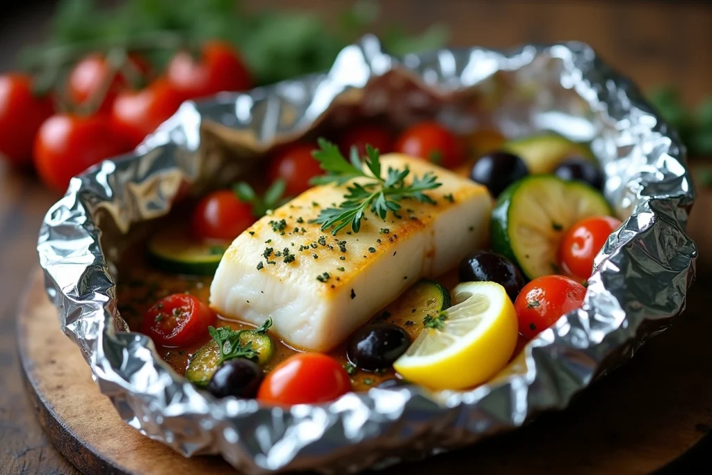garlic herb cod recipe