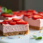 strawberry cheesecake bars recipe