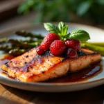 strawberry balsamic salmon recipe