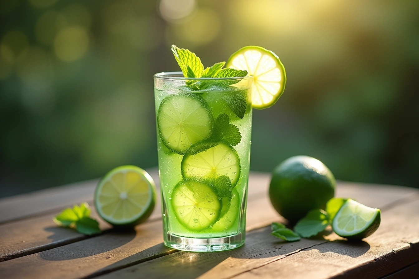 cucumber mint limeade recipe