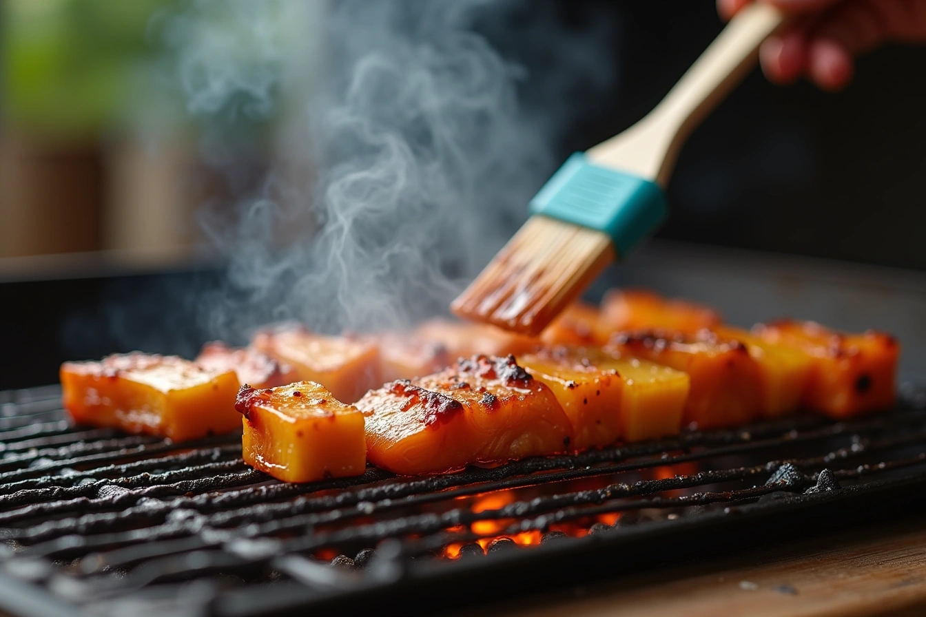 teriyaki salmon kabobs step by step