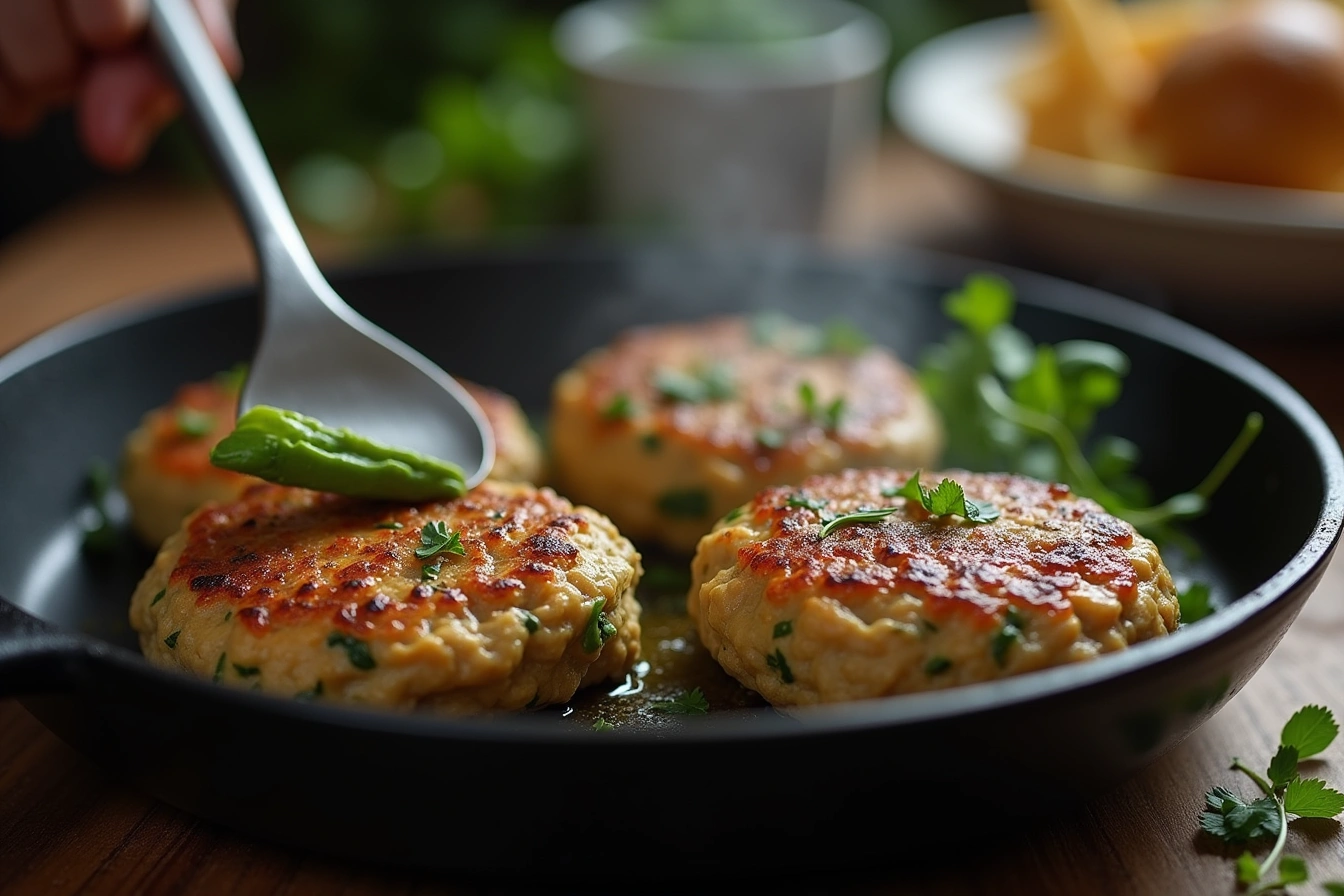 avocado turkey burgers step by step