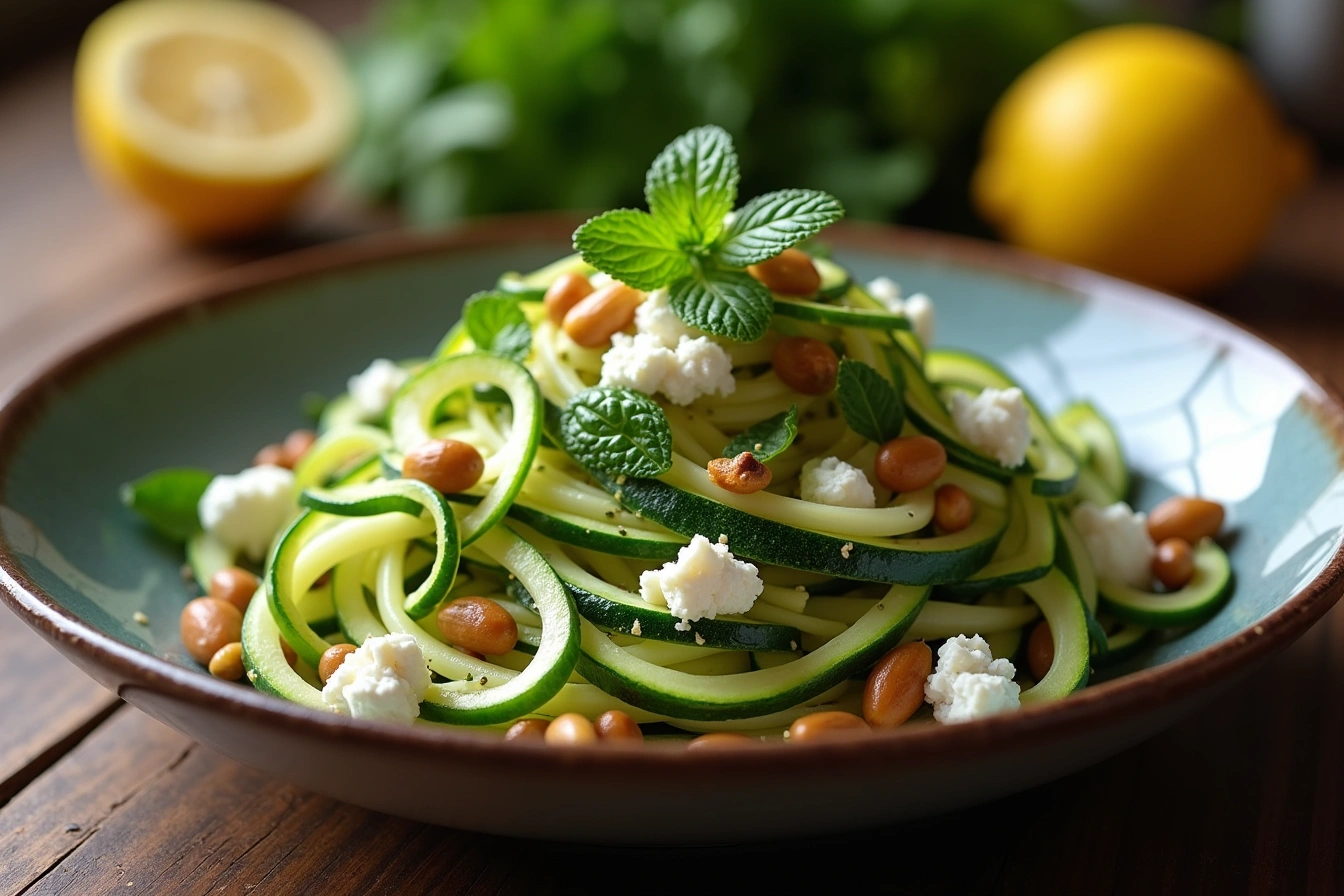 zucchini ribbon salad recipe